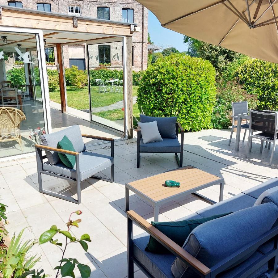 Les Jacquemarts Normands Maison D'Hotes - Guesthouse Belmesnil Εξωτερικό φωτογραφία